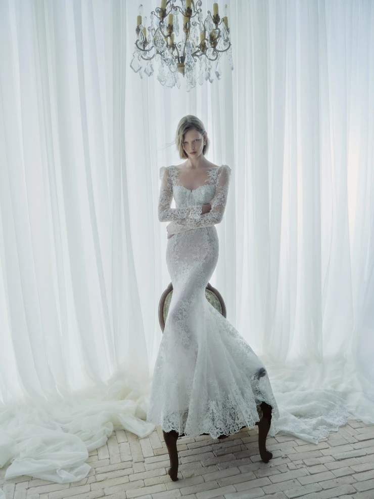 long sleeve wedding dresses dallas tx Long-Sleeve Bridal Gowns
