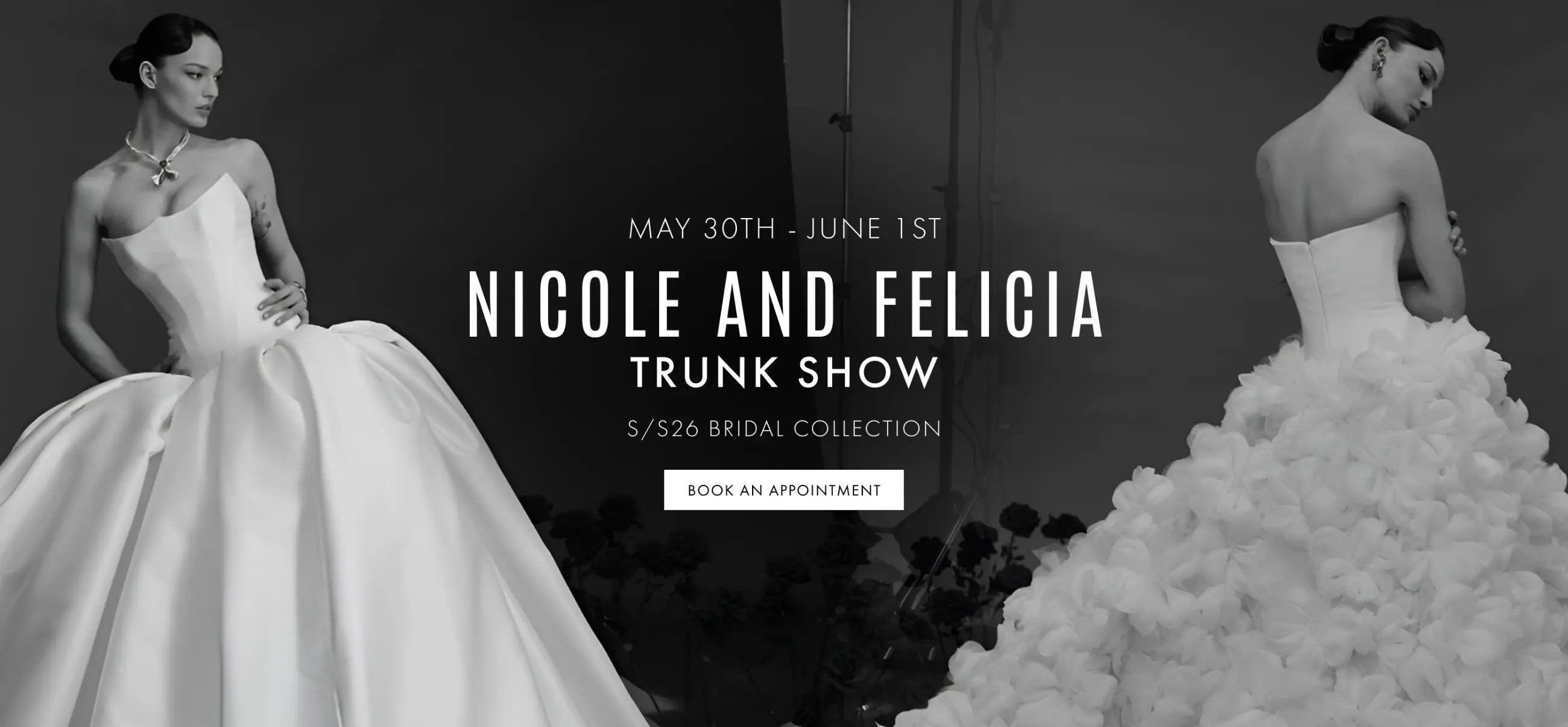 nicole and felicia trunk show banner