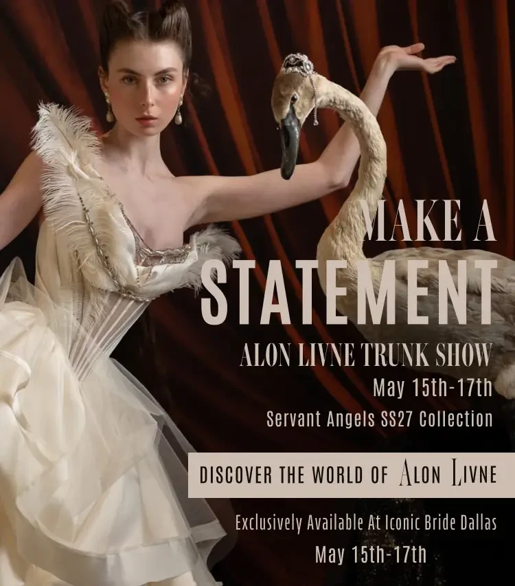 alon livne trunk show banner